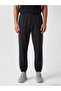 Black Relax Fit Men's Jogger Sweatpants - 3