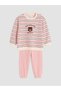 I Striped Baby Girl Set from Freezen Store