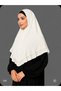 Ladies Ruffle Trim Hijab – Elegant Modest Headscarf for Women - 2