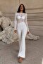 Lace Detailed Spanish Style Stylish Jumpsuit - 3