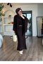Women's 3-Piece Stylish Hijab Set, Includes a Lined Skirt Poncho and Inner Dress, 3 Pieces in Total. - 2