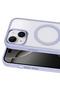 iPhone 15 Tereya Magneticsave Cover Compatible with Apple - Purple - 2