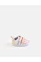 Baby Pink Overlay PU Pram Shoes