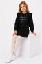 You Are so Loved Embroidered Shorts Skirt Girls' Set 32463 - 3