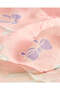 Girls Pink Butterfly Printed Scarf - 3