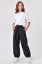 Girl's Parachute Fabric Loose-Fit Balloon Leg Pants