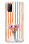 Oppo A52 / A72 / A92 Compatible Transparent Phone Case with Heart and Glasses Duck Pattern