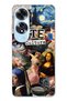 Oppo A60 Compatible Art Collage Pattern Transparent Phone Case