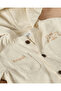 Infant Boys Cream Bear Hooded Overshirt And Rust T-Shirt Set - 2