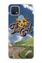 Oppo A15 / A15S Compatible Retro Sun Path Pattern Transparent Phone Case
