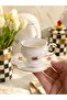 Porcelain Rosalie Coffee Cup for 6 People 90 ml