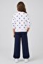 Girl's Polka Dot Sweatshirt - 3
