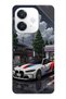 حافظة هاتف شفافة متوافقة مع نمط BMW لهاتف Oppo A3