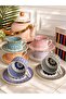6-Person Porcelain Marrakesh Coffee Cup 90 ml - 3