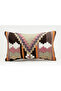 Handmade Vintage Throw Pillow Cover Made from Old Kilim, Wool, 30X50 cm