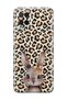 Oppo A54 Compatible Leopard Pattern Rabbit Pattern Transparent Phone Case