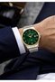 Steel Cord Calendar Dial 3 Atm Water Resistant 2 Year Warranty Men's Wristwatch Fg.Er - 2