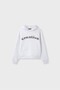 Yazılı kapüşonlu sweatshirt - 6