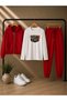 Busekids Unisex Kids 3-Piece Tracksuit Set: Hooded Zip-Up Jacket, T-Shirt, and Sweatpants