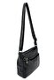 Viatox Vs 004 Adjustable Wide Strap Multi-Compartment Washed Leather Women's Cross Shoulder Bag Black - 2
