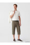 Nevavm Regular Fit Linen Blend Shorts with a Difference - 2