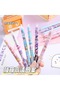 6-Piece Kawaii Kuromiii Cinnamorolll Melodii Patterned Ballpoint Pen Set Pressable Cute Pen School Stationery Office Business Gel Pen - 3