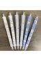 6-Piece Kawaii Cute Rabbit Cinnamorolll Patterned Ballpoint Pen Set Pressable Cute Pen School Stationery Office Business Gel Ball Pen - 4