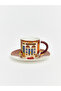 Esvab • Modern & Distinctive Printed Porcelain Coffee Cup Set for 2 People 90 ml - 2