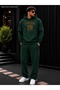 Men's Chicago 75 Printed Tracksuit Set / Hooded Sweatshirt with Kangaroo Pocket and Straight Leg Bottom