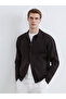 Esvab • Modern & Distinctive Devrik Roba Collar Men's Knitwear Cardigan - 2