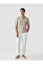 Rmz Gi̇yi̇m Farkiyla Devrik Roba Yaka Men's T-Shirt - 3