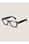 Unisex Rectangular Transparent Glass Glasses Gray Frame Garcia C4 - 4