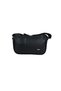 Duki Daso Black Crossbody Bag with Zipper and Adjustable Strap |   Summer T8401 Black