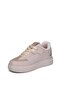 5006 Girl's Beige/Silver Glitter Sneaker - 2