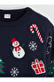 Timeless Clothing & Timeless Choices Zero Roba Collar Christmas Themed Boys' Knit Sweater - 2