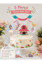 Fairy Girl Themed Cake Decoration 5 Pieces - 2