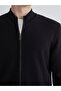 Esvab • Modern & Distinctive Standard Fit Stand Collar Men's Knitwear Cardigan - 3