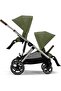 Cybex Jazzel S Stroller - Gold Top Frame, Stormy Blue - 5