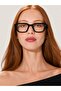 Unisex Rectangular Transparent Glass Eyeglasses Black Frame Garcia C5 - 3