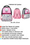 5012 Cennec Cute Kitten Figured Backpack - Nutrition - Pen Holder Set - 2