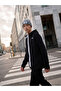 Hooded Printed Boys Zippered Sweatshirt