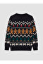 Sparkling Choices from Shining Store Zero Roba Collar Boys' Sweater - 3