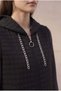 Hooded Zippered Quilted Women's Vest - 6