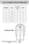Men's Dark Gray Wide Fit Long Shirt Collar Coat & Cashmere Coat - 5