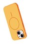 iPhone 15 Neksa Magneticsave Cover Compatible with Apple - Orange - 3