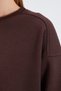 3 İplik Basic Bisiklet Yaka Oversize Sweatshirt - 8