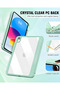 Case for iPad (A16) 11th 11 inch 2025/iPad 10th 10.9 inch 2022 Clear Transparent Back Shell with Pencil Holder, Auto Sleep/Wake Case Cover for iPad 10th 10.9inch 2022/iPad 11th 11inch 2025 - 3