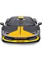 | 1/18 Ferrari - 296 GTB - Grey and Yellow | Scale Model Car for Children | Ages 3+ | 16017GR - 2