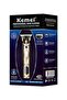 8-Piece Professional Adjustable Hair Trimmer Blade Clipper Set 700Y Gold 9.5*5*19.8cm - 4
