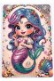 5D Diamond Stone Embroidery Kit Painting 10X15 cm Mermaid Patterned - Diamond Painting